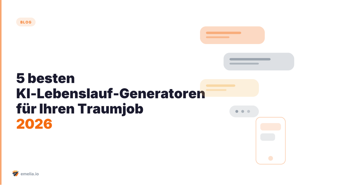 Die 5 besten KI-Lebenslauf-Generatoren für Ihren Traumjob 2026