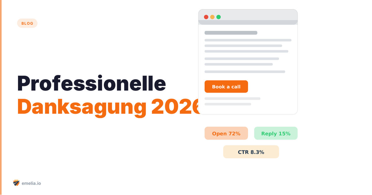 Professionelle Danksagung: E-Mail-Vorlagen zum Kopieren (2026)
