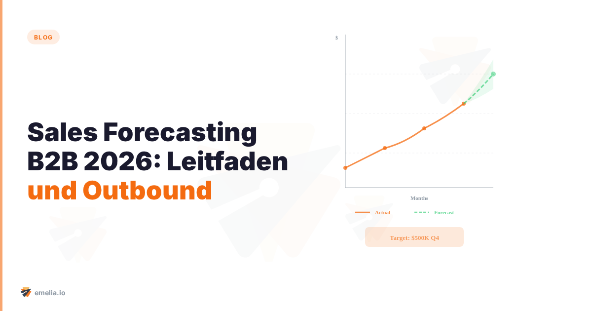 Sales Forecasting B2B 2026: Leitfaden und Outbound