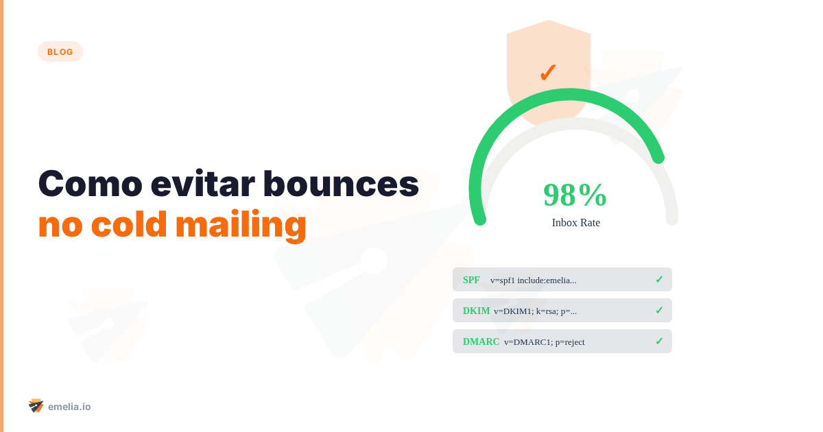 Como evitar bounces no cold mailing