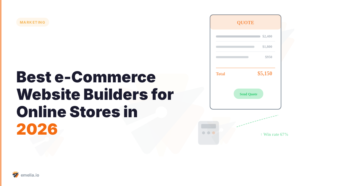 The Best e-Commerce Website Builders for Online Stores in 2026