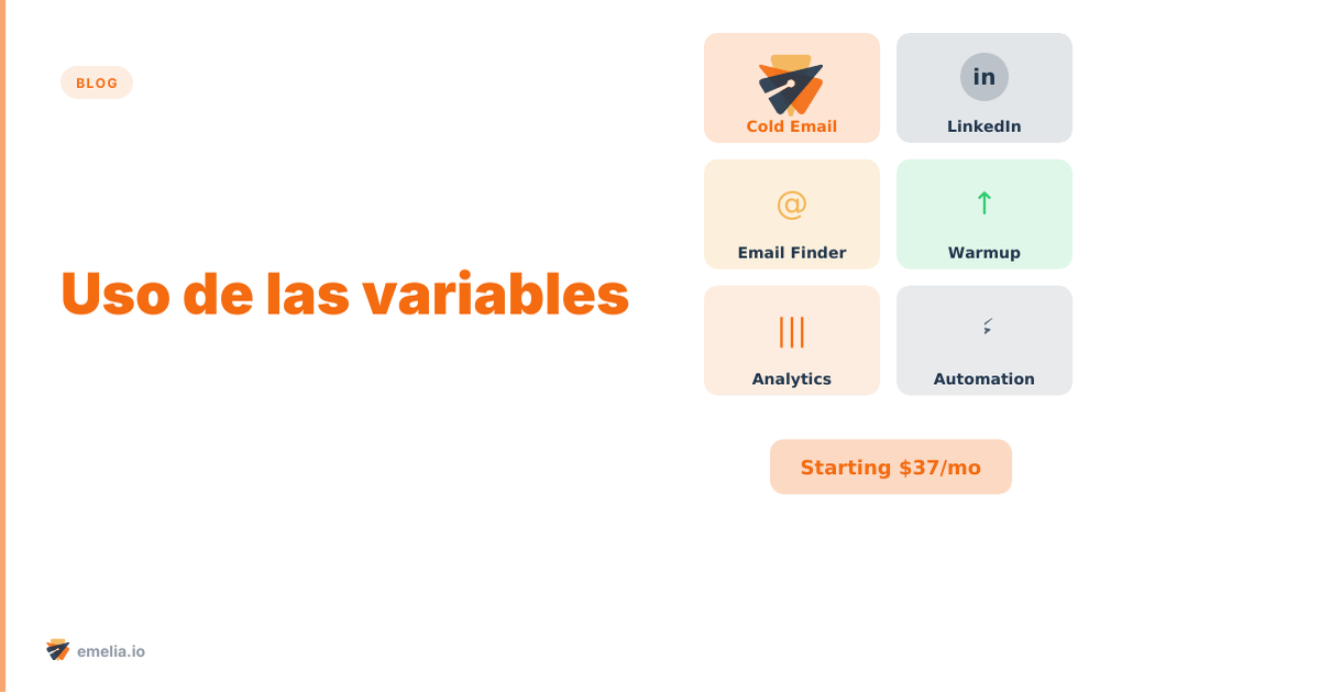 Uso de las variables