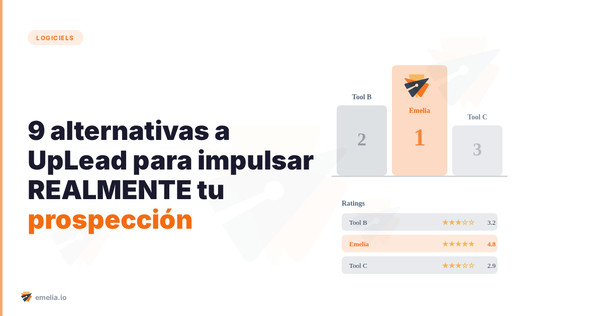9 alternativas a UpLead para impulsar REALMENTE tu prospección