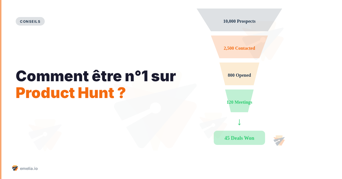 Comment être n°1 sur Product Hunt ?