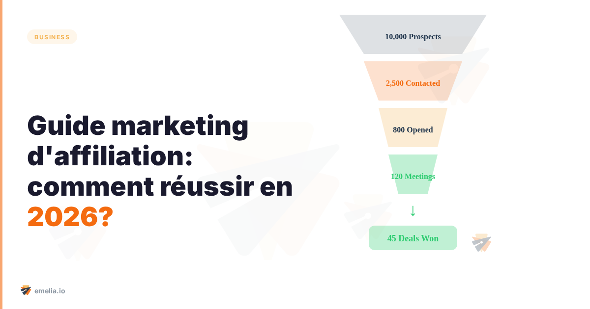 Guide marketing d'affiliation: comment réussir en 2026?