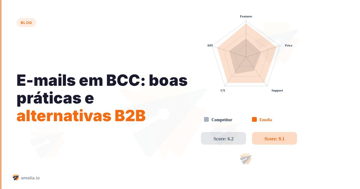 E-mails em BCC: boas práticas e alternativas B2B