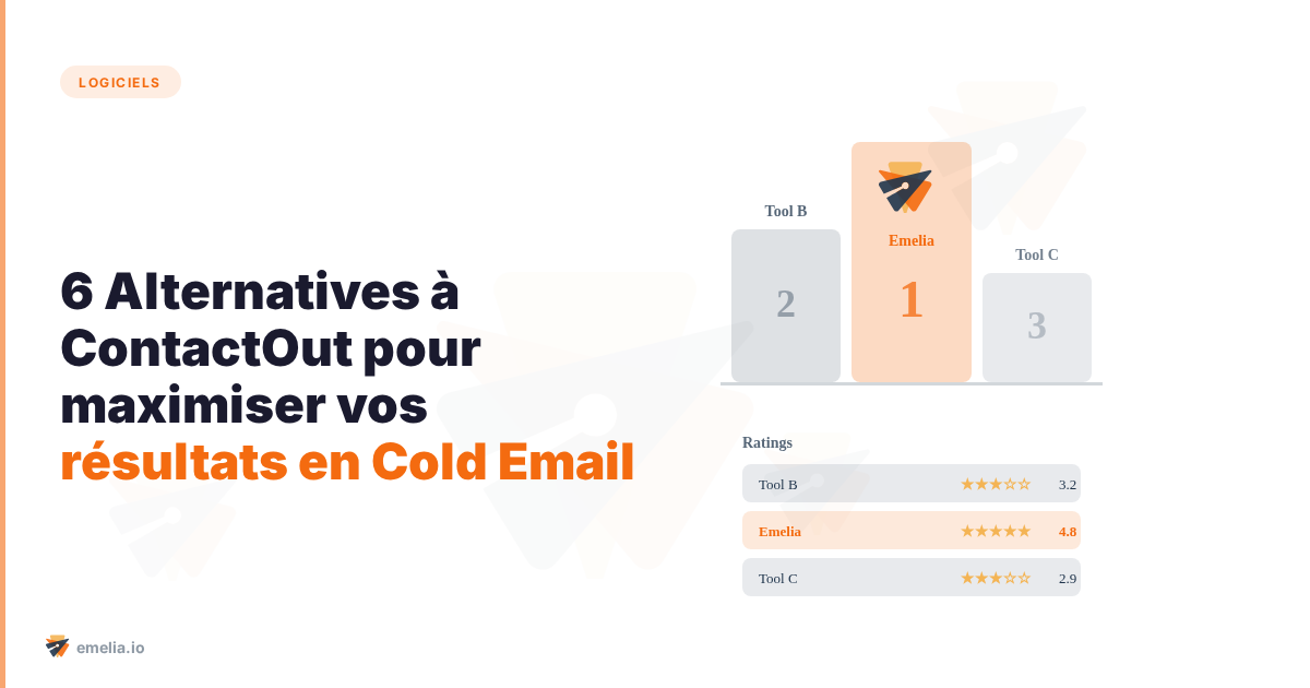 6 Alternatives à ContactOut pour maximiser vos résultats en Cold Email