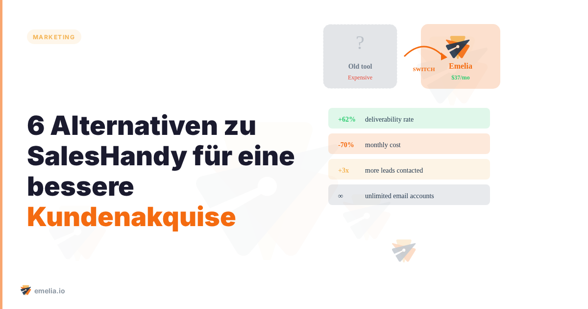 6 Alternativen zu SalesHandy für eine bessere Kundenakquise