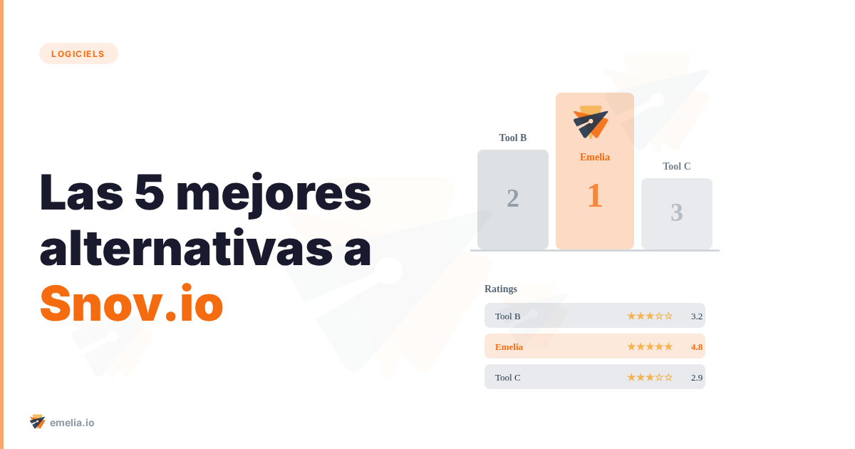 Las 5 mejores alternativas a Snov.io
