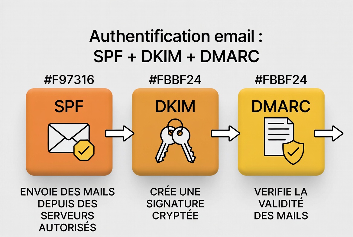 SPF, DKIM, DMARC