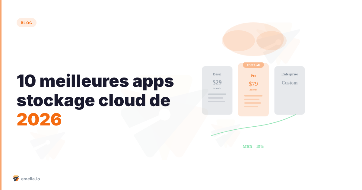 Les 10 meilleures applications de stockage cloud de 2026 