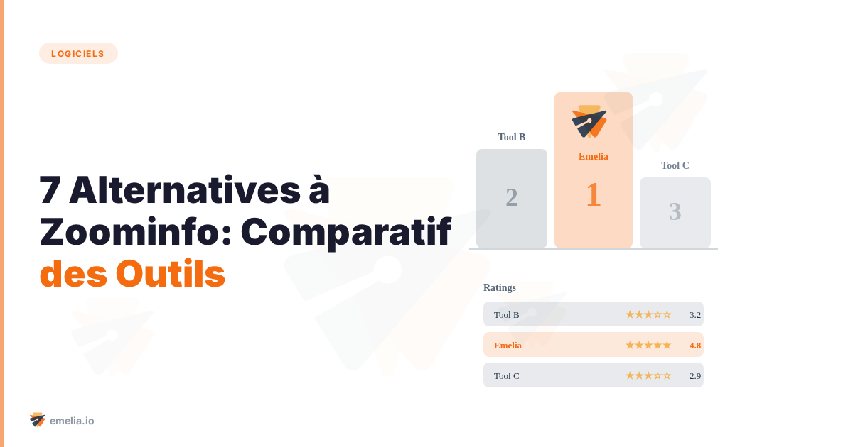 7 Alternatives à Zoominfo: Comparatif des Outils