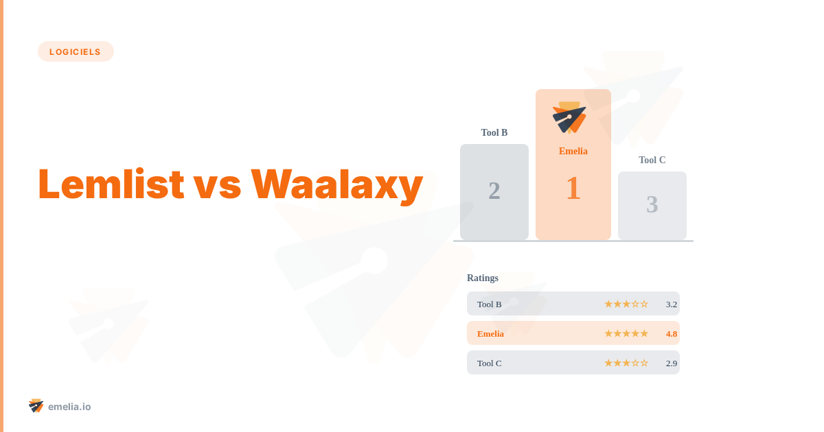 Lemlist vs Waalaxy: ¿qué herramienta de automatización de LinkedIn se adapta mejor a tus necesidades?