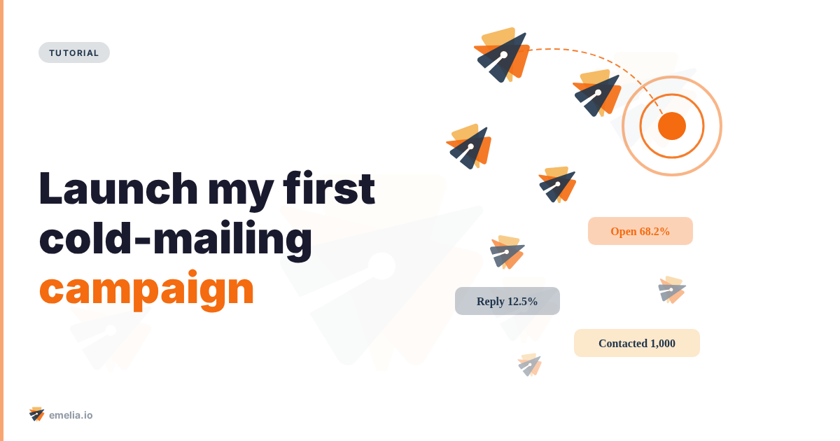Launch my first cold-mailing campaign