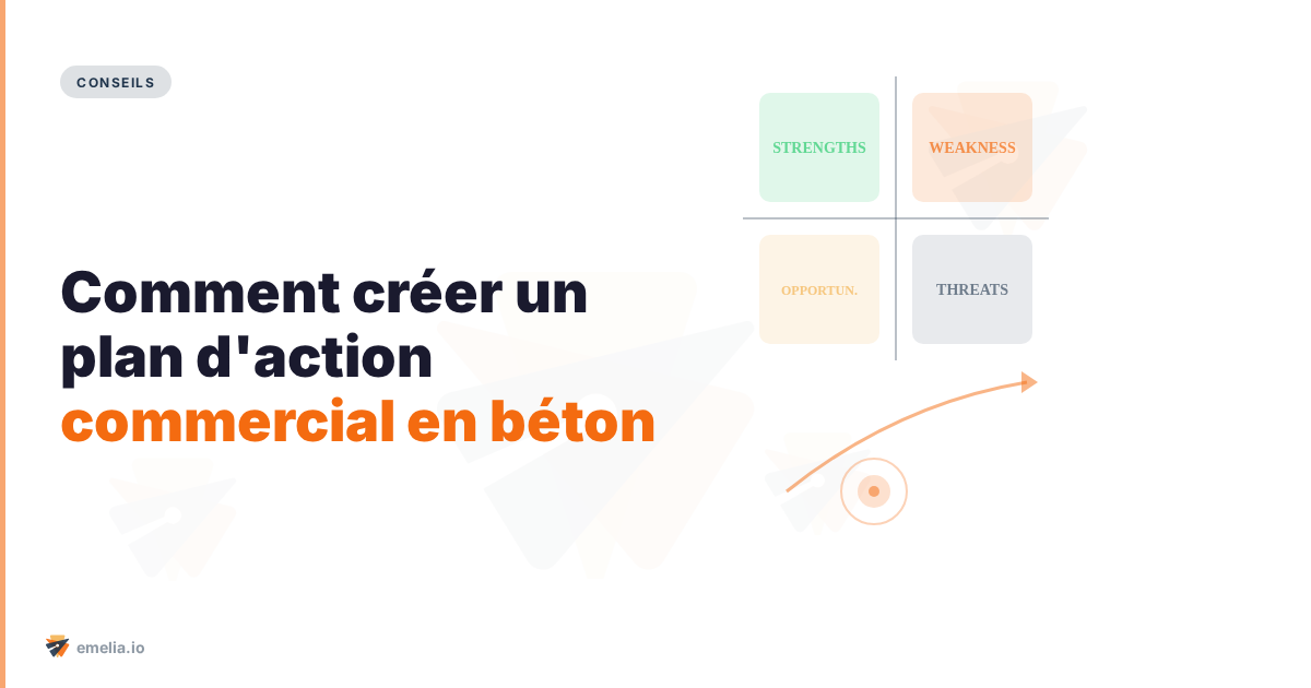 Comment créer un plan d'action commercial en béton