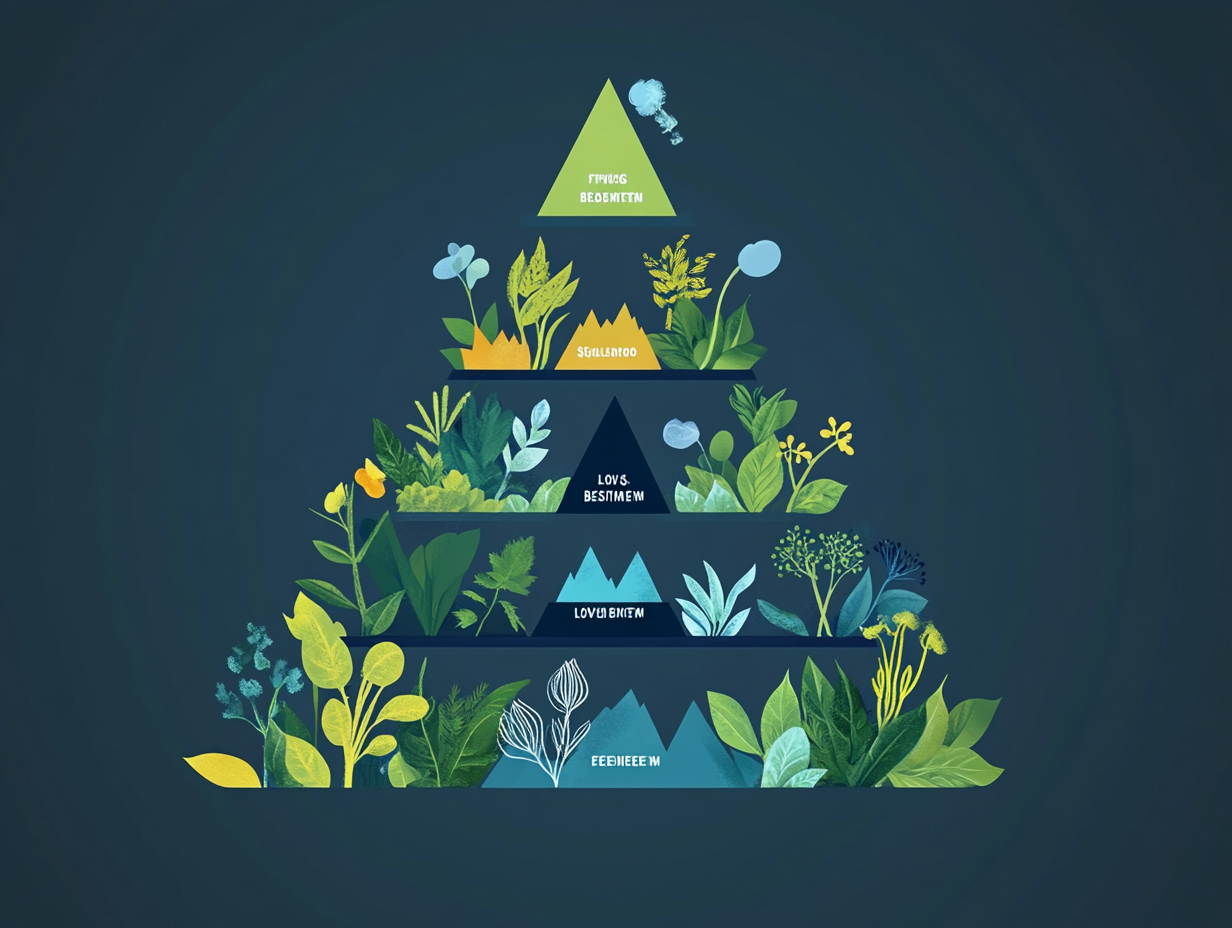 image représentant la pyramide de maslow