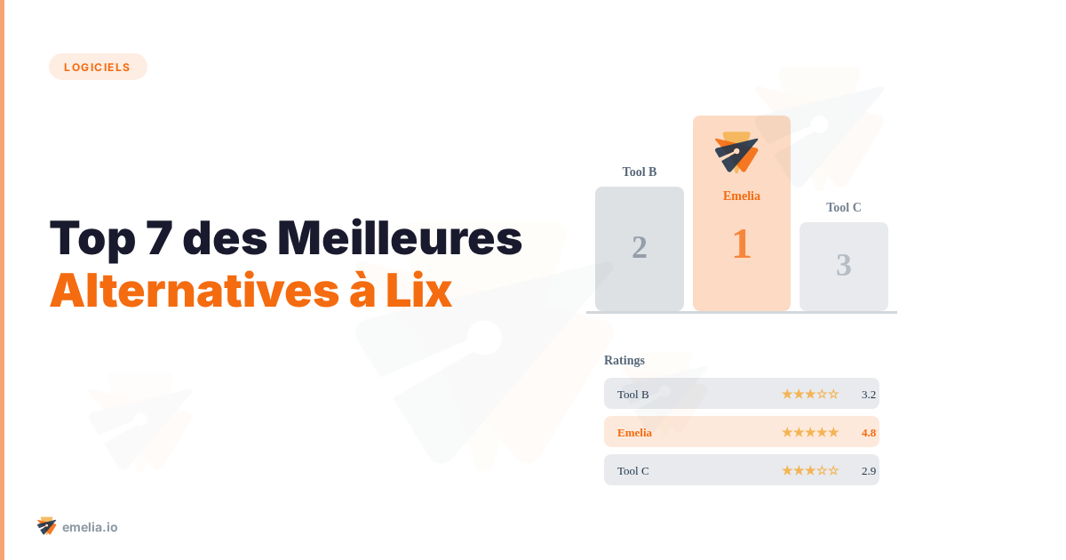 Top 7 des Meilleures Alternatives à Lix 