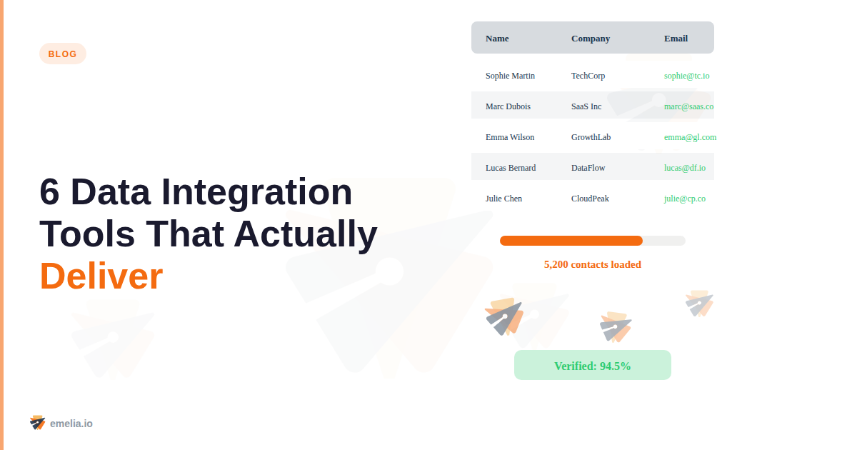 6 Data Integration Tools That Actually Deliver (No Fluff, Just Facts)