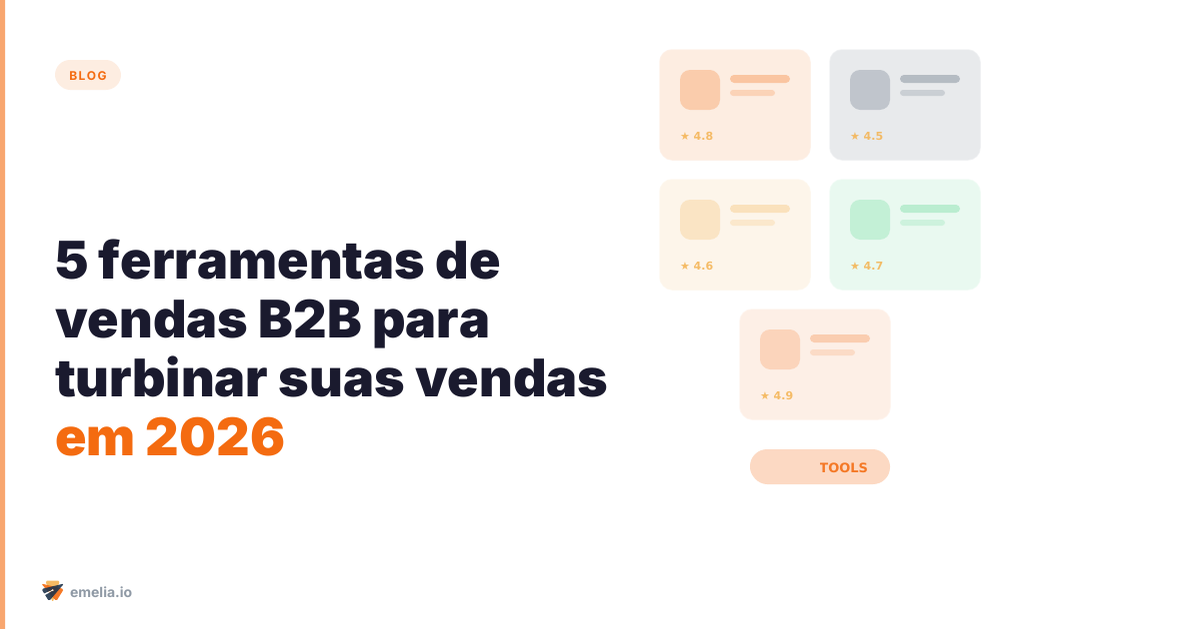 5 ferramentas de vendas B2B para turbinar suas vendas em 2026