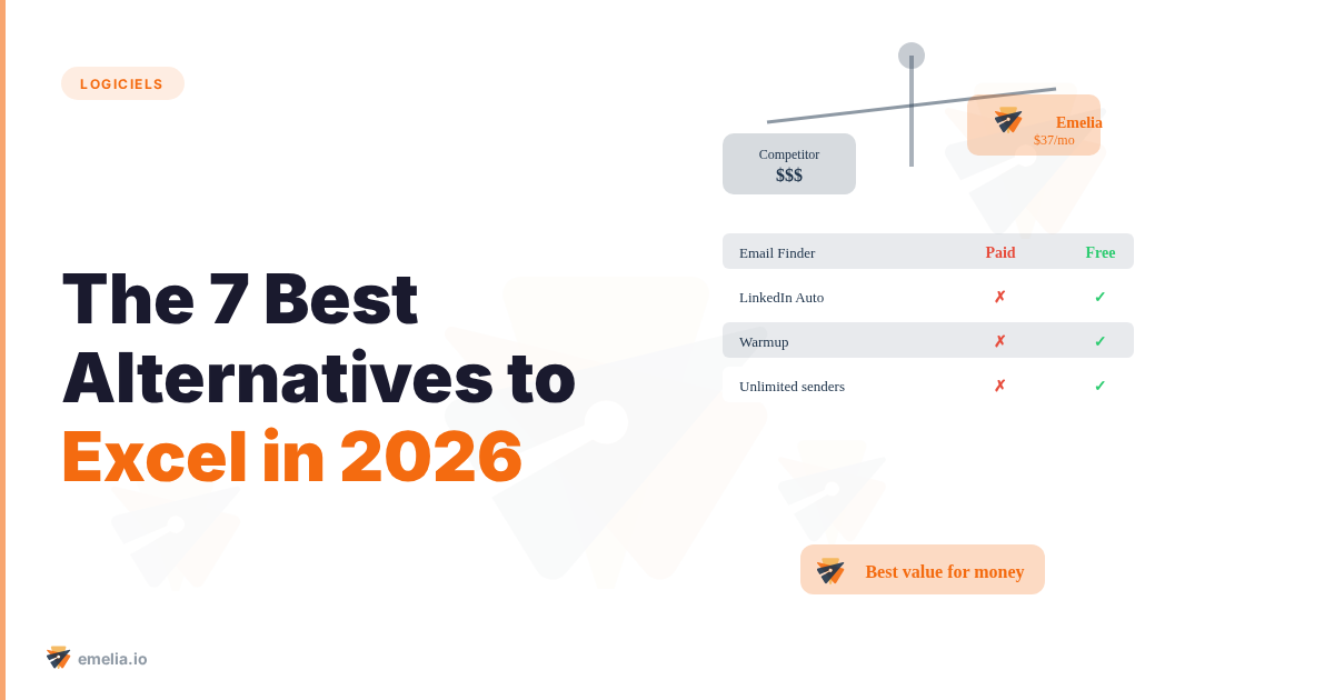 The 7 Best Alternatives to Excel in 2026: Your Guide to Smarter Spreadsheets