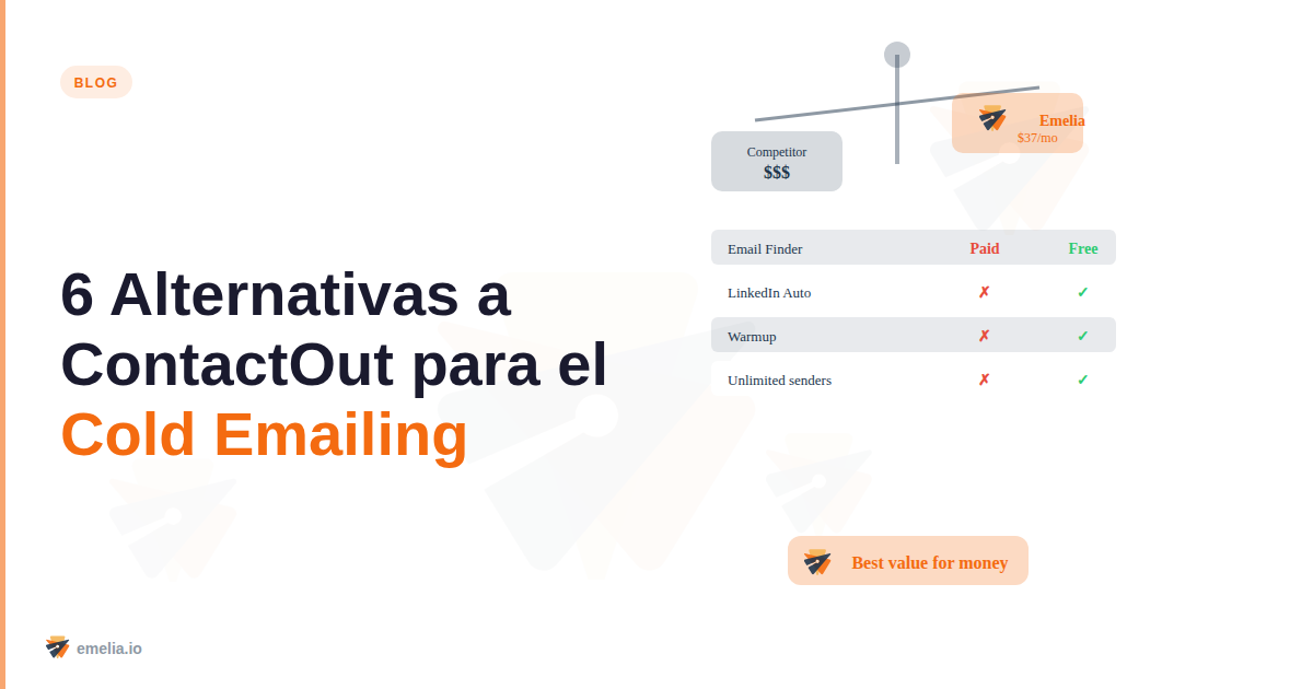 6 alternativas a ContactOut para maximizar tus resultados en el cold emailing