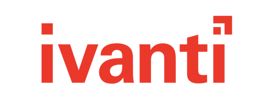 Ivanti written in red on a white background