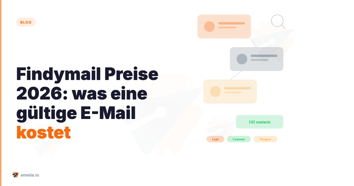 Findymail Preise 2026: Tarife, Credits und Kosten je gültiger E-Mail