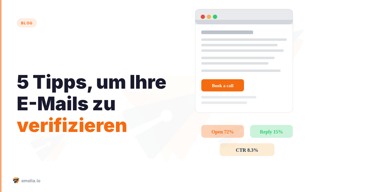5 Tipps, um Ihre E-Mails zu verifizieren