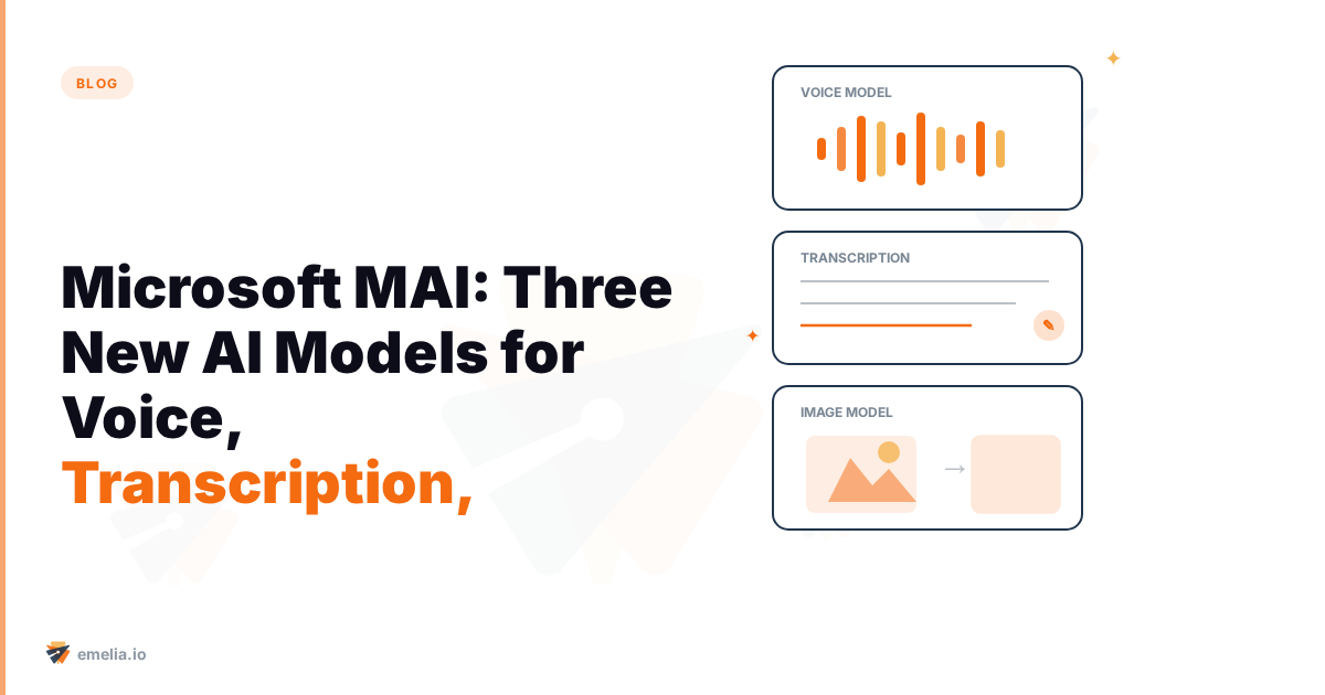 Microsoft MAI: Three New AI Models for Voice, Transcription, and Image Generation
