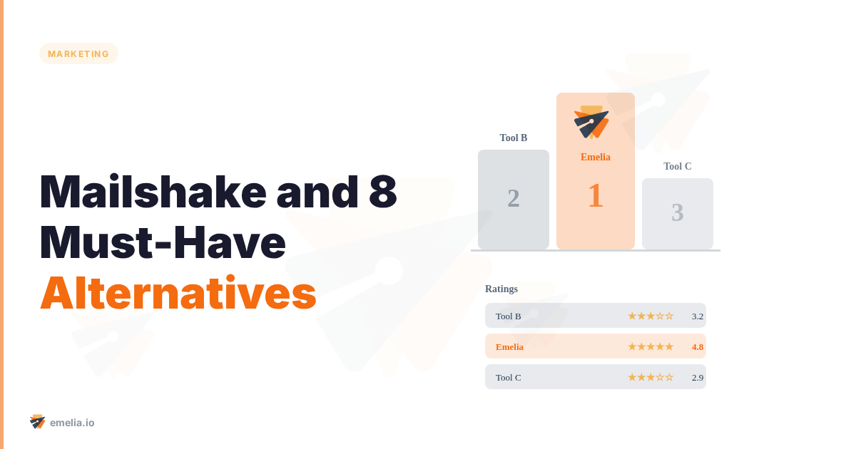 Mailshake and 8 Must-Have Alternatives to Revolutionize Your Prospecting