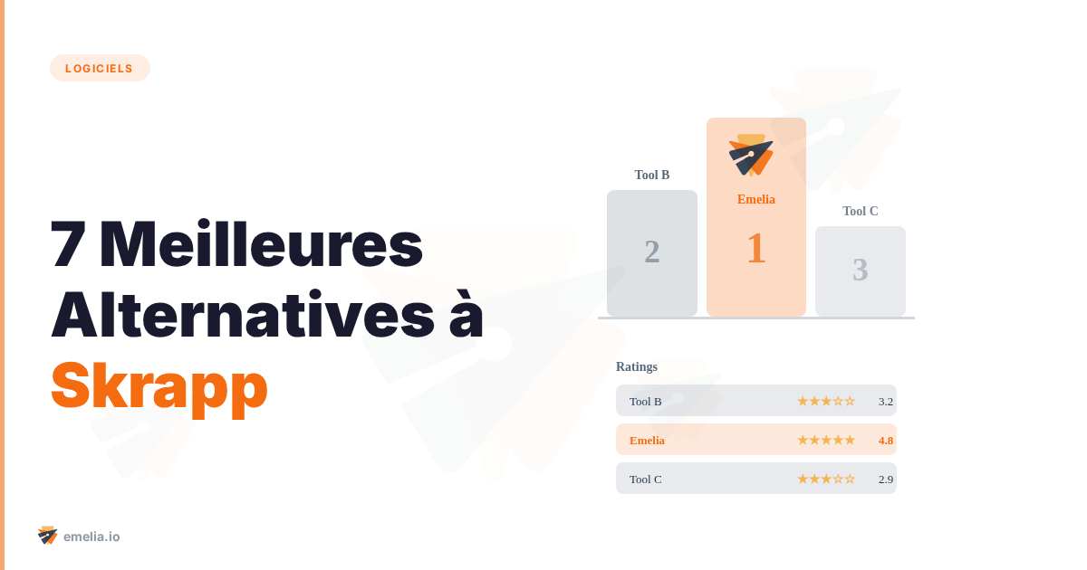 7 Meilleures Alternatives à Skrapp: plus d’emails, moins de dépenses