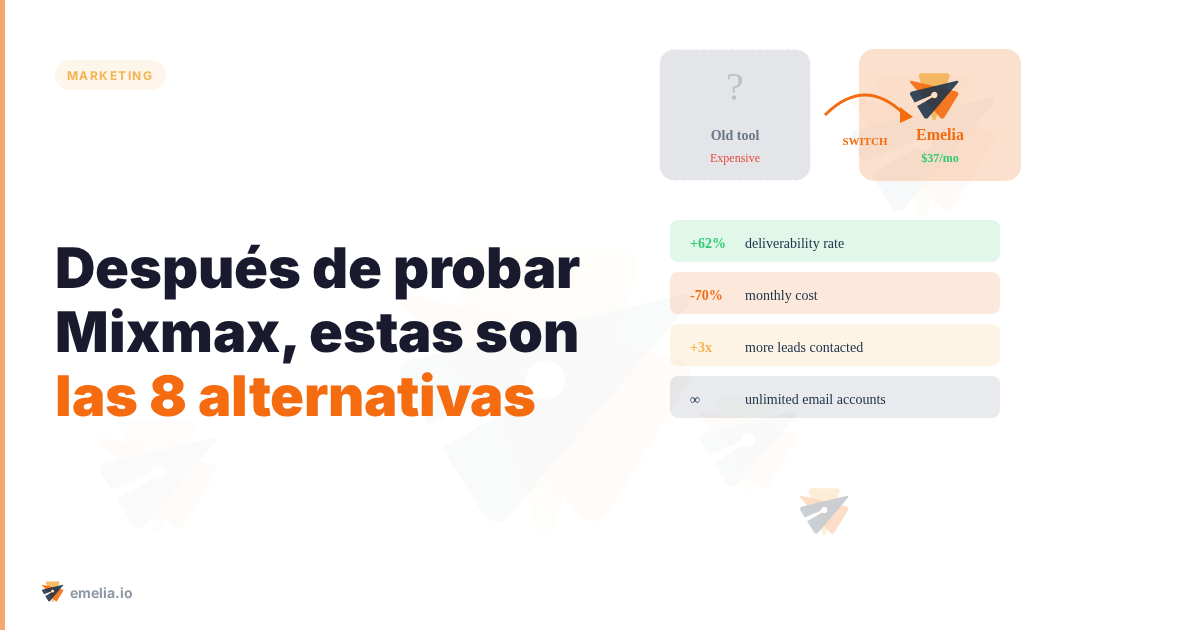 Después de probar Mixmax, estas son las 8 alternativas que realmente nos han convencido.