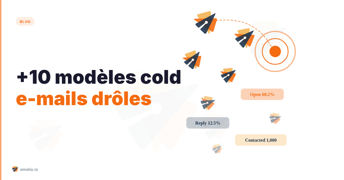 +10 modèles cold e-mails drôles