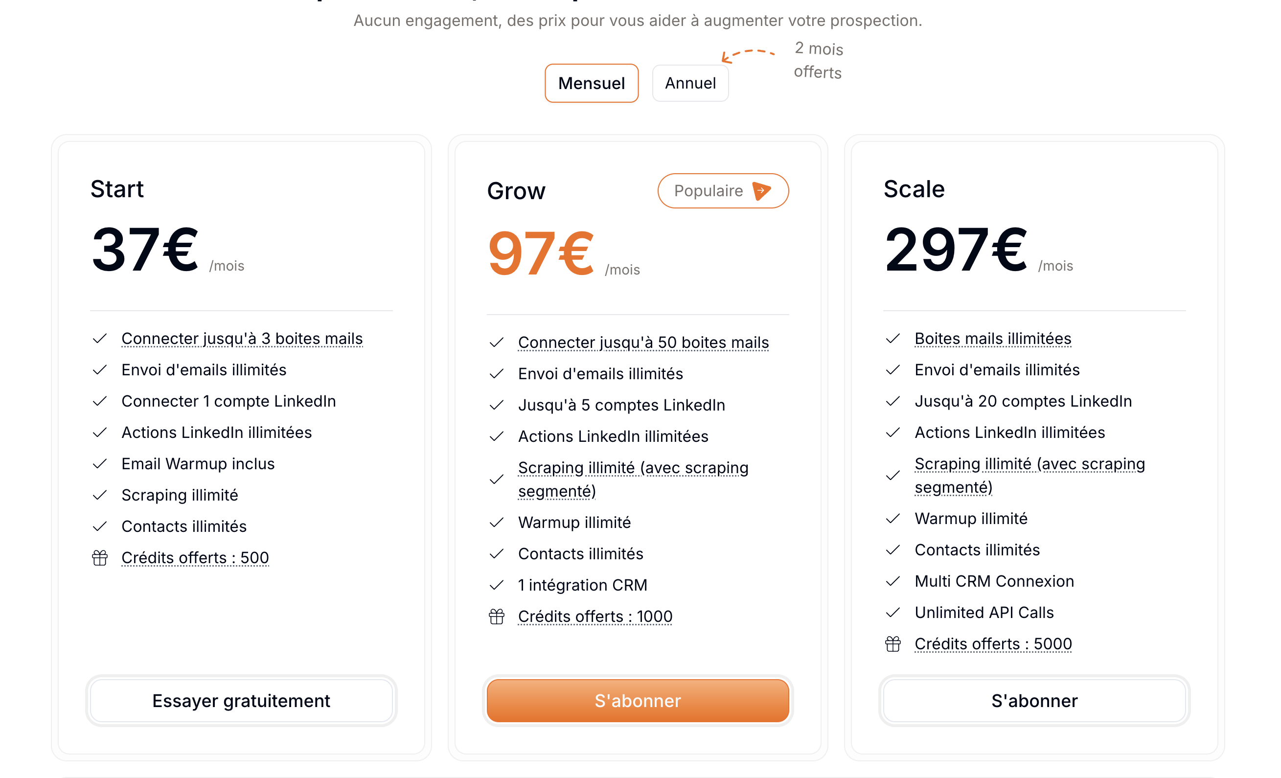 Les prix d'Emelia