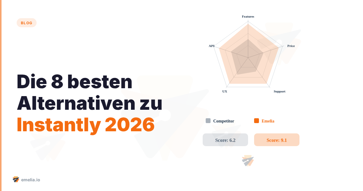 Die 8 besten Alternativen zu Instantly 2026