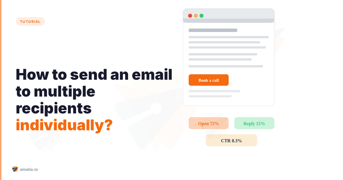 How to send an email to multiple recipients individually?