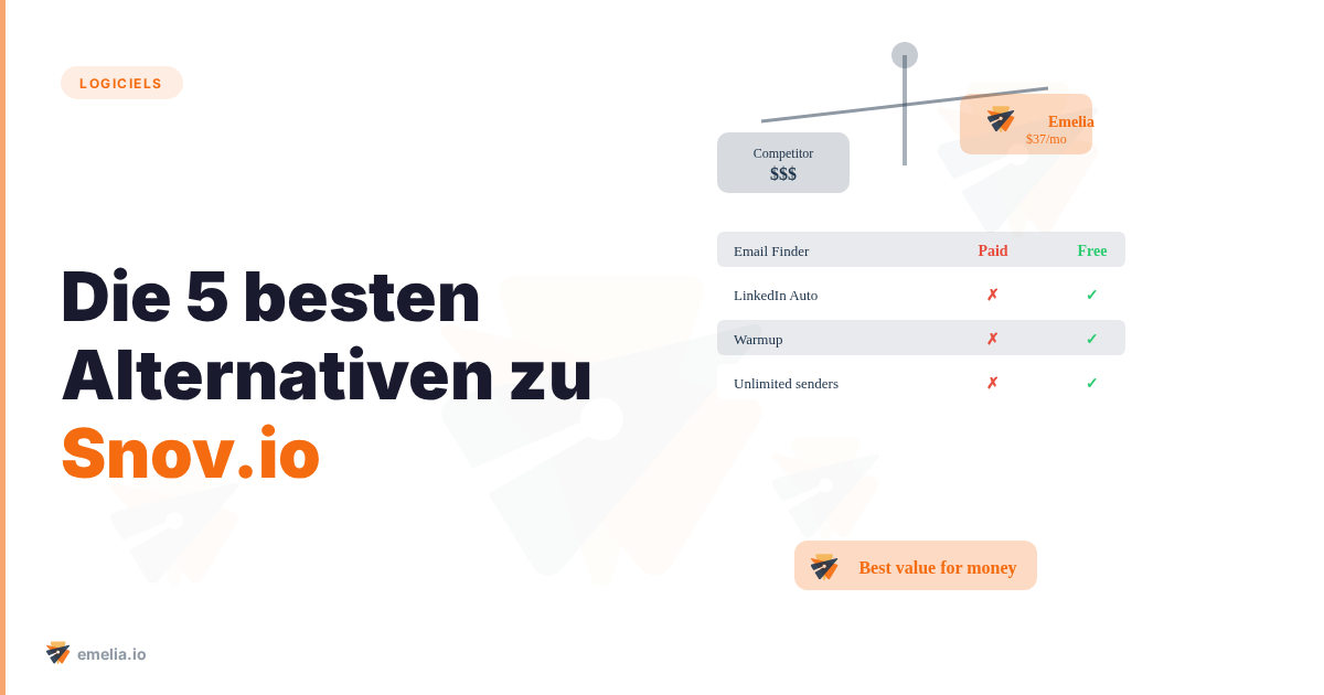 Die 5 besten Alternativen zu Snov.io