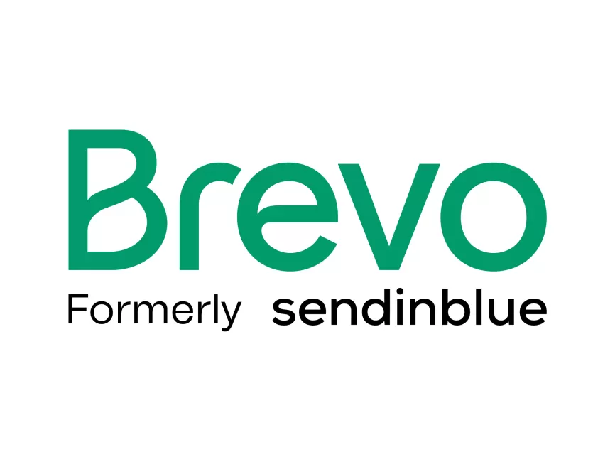 Brevo written in green on a white background