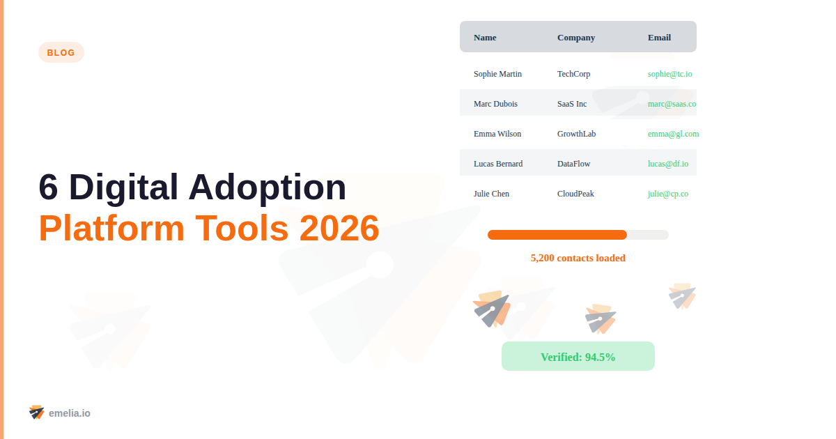 6 Digital Adoption Platform Tools That Actually Make Software Less Painful (2026 Reality Check)