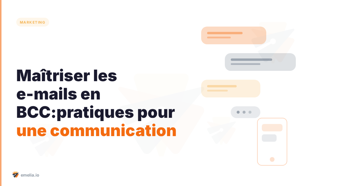Maîtriser les e-mails en BCC:pratiques pour une communication efficace