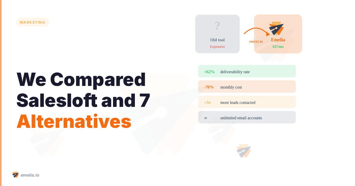 We Compared Salesloft and 7 Alternatives: The Ultimate Guide to B2B Prospecting