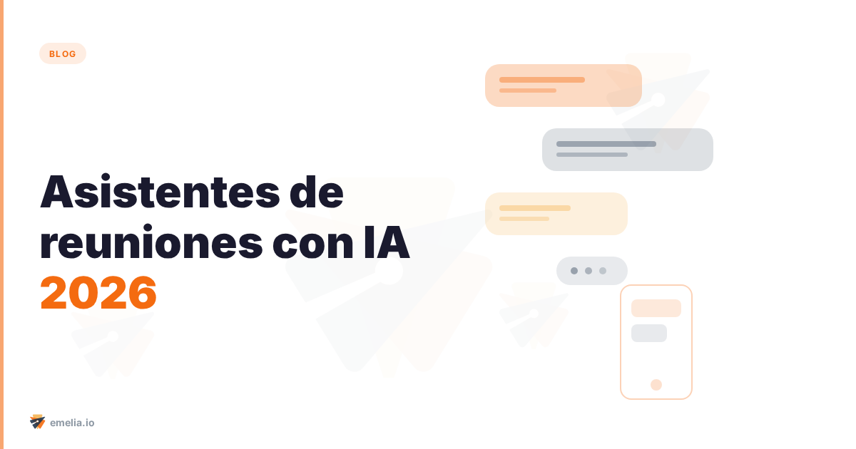 Asistentes de reuniones con IA 2026: top 6 para equipos sales