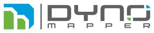 Dyno ecris en gros en gris et en plus petit mapper en gris aussi 
