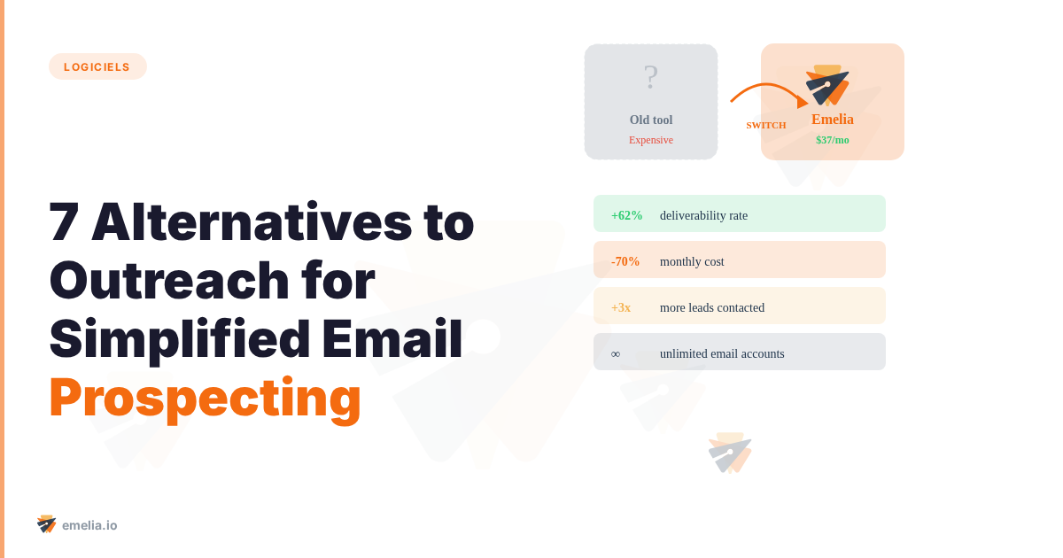 7 Alternatives to Outreach for Simplified Email Prospecting
