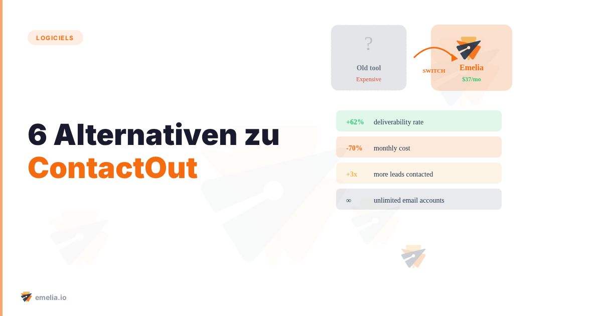 6 Alternativen zu ContactOut, um Ihre Ergebnisse bei cold-E-Mails zu maximieren